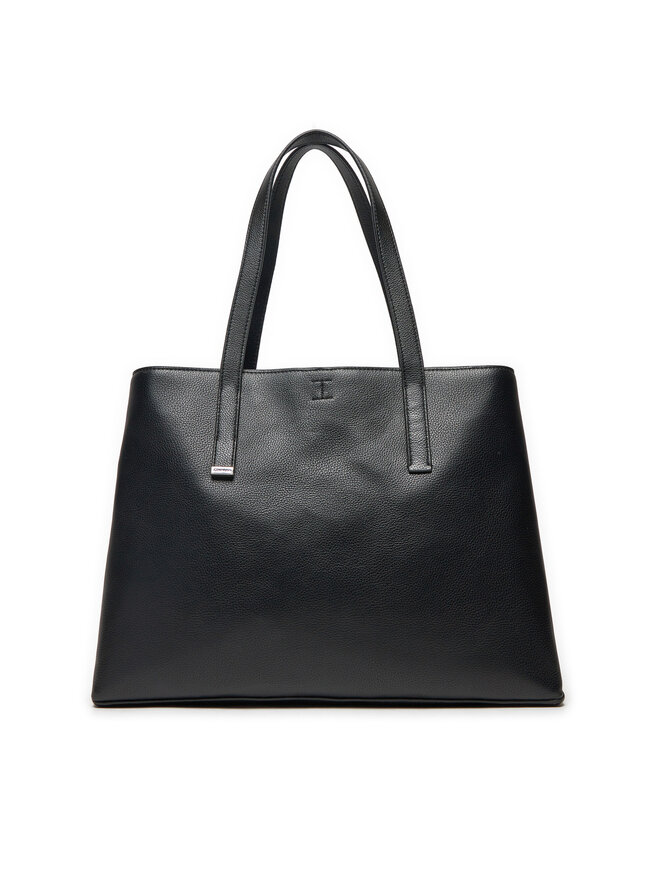 

Сумочка Ck Plaque Medium Shopper K60K612782 Calvin Klein, черный