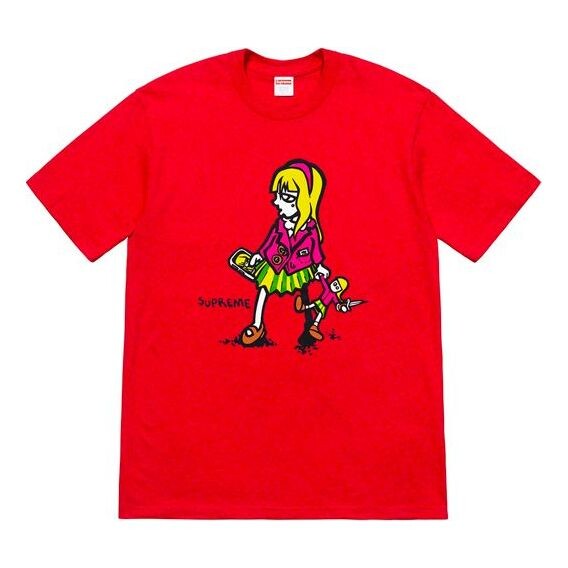 

Футболка ss19 suzie switchblade tee red small short sleeve Supreme, красный