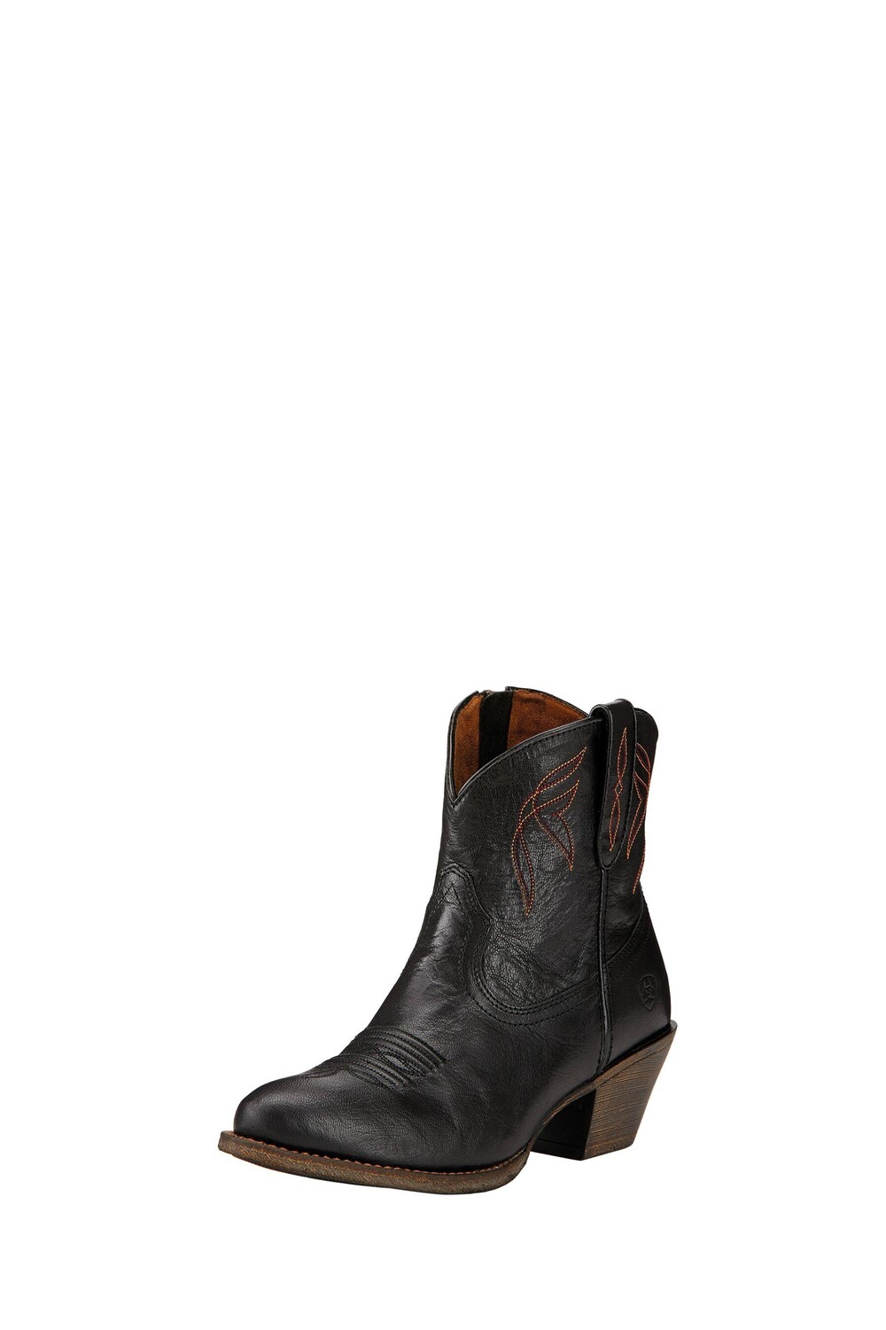 Сапоги женские Ariat ковбойские короткие, черный — фото 2
