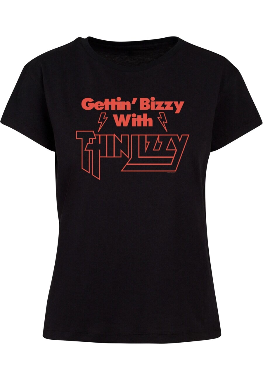 

Футболка Merchcode Shirt Thin Lizzy - Gettin Bizzy, черный