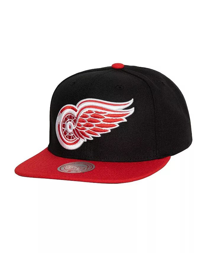 

Мужская черная бейсболка Detroit Red Wings Core Team Ground 2.0 Snapback Mitchell & Ness