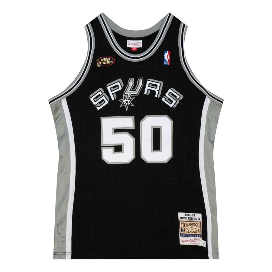 

Джерси Mitchell & Ness x NBA San Antonio Spurs 1998-99 Jerseys 'David Robinson 50', черный