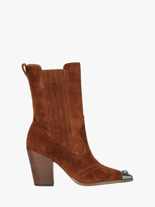 Регент западные ботинки до щиколотки Kurt Geiger London, Camel