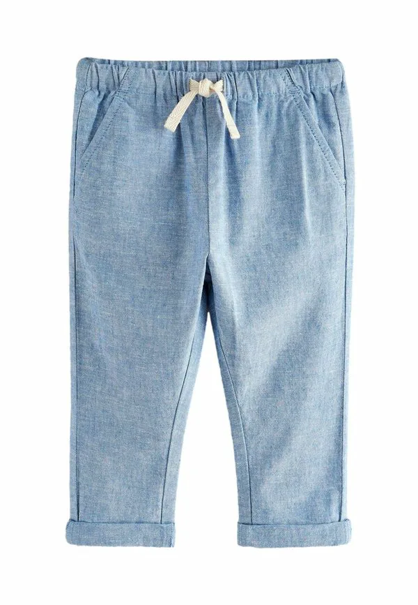 Брюки стандартного кроя из смешанной ткани Next, Chambray Blue