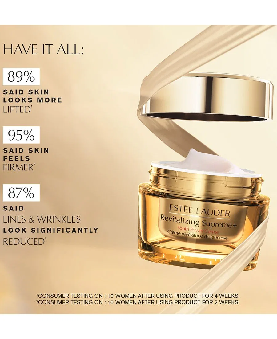 Сыворотка Estée Lauder — Восстанавливающий увлажняющий Supreme+ Youth Power с гиалуроновой кислотой и пептидами, 28 г — фото 4