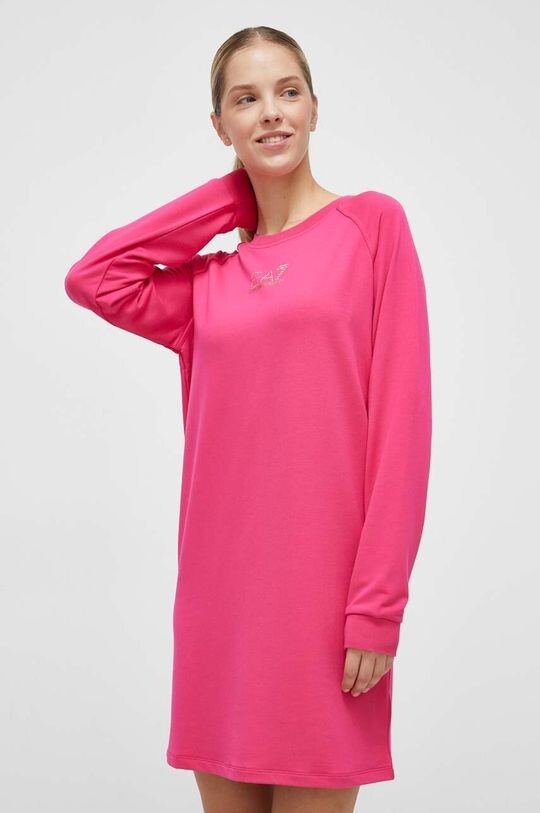 

Платье EA7 Emporio Armani, розовый