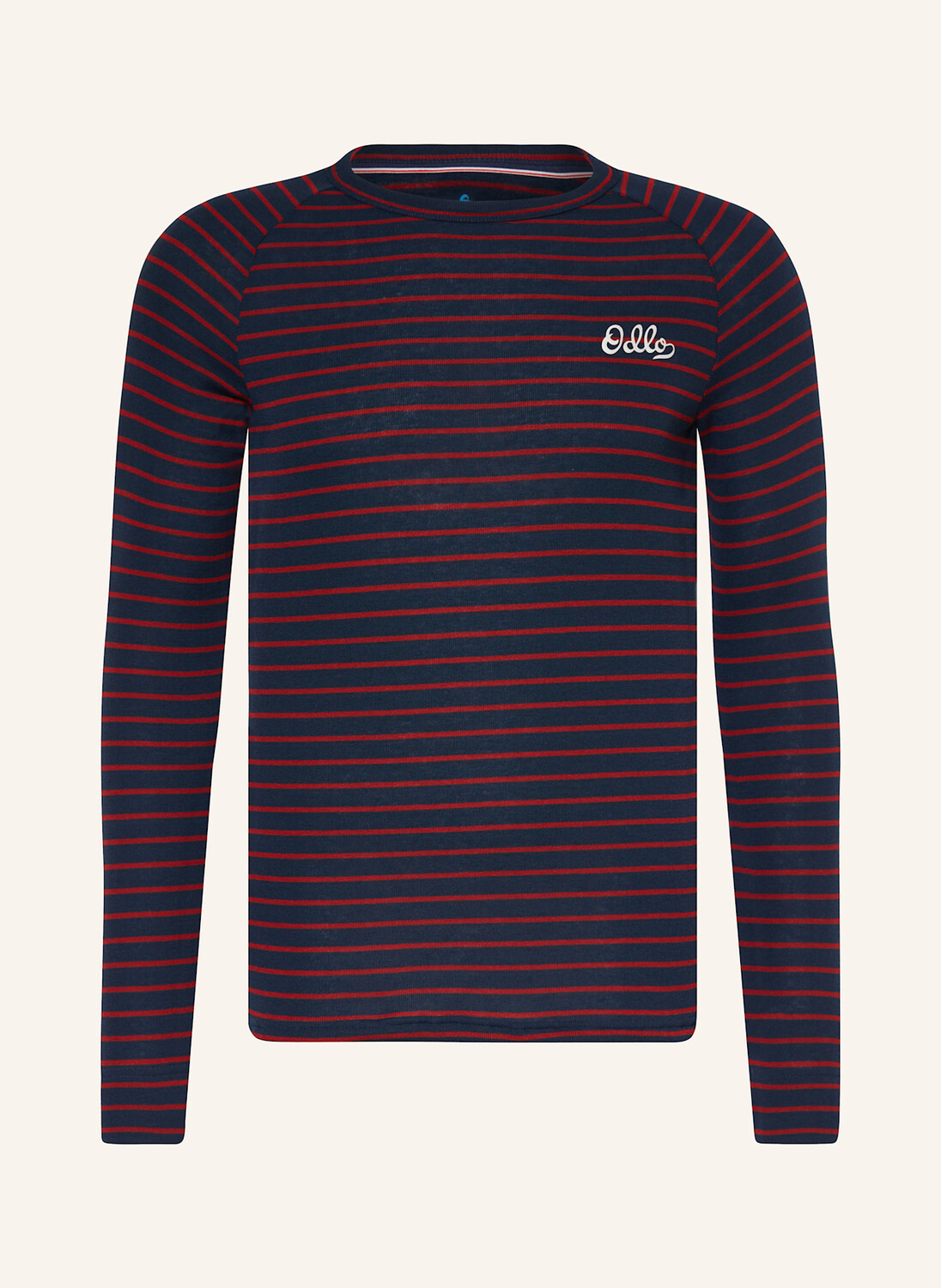 

Функциональное нижнее белье-рубашка active warm original stripe odlo, цвет DUNKELBLAU/ROT