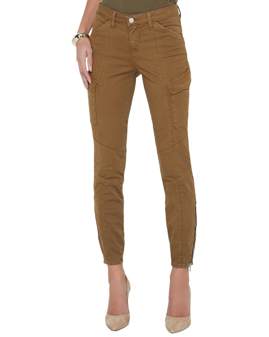 

L'AGENCE Паттон Браун Оливковые скинни джинсы