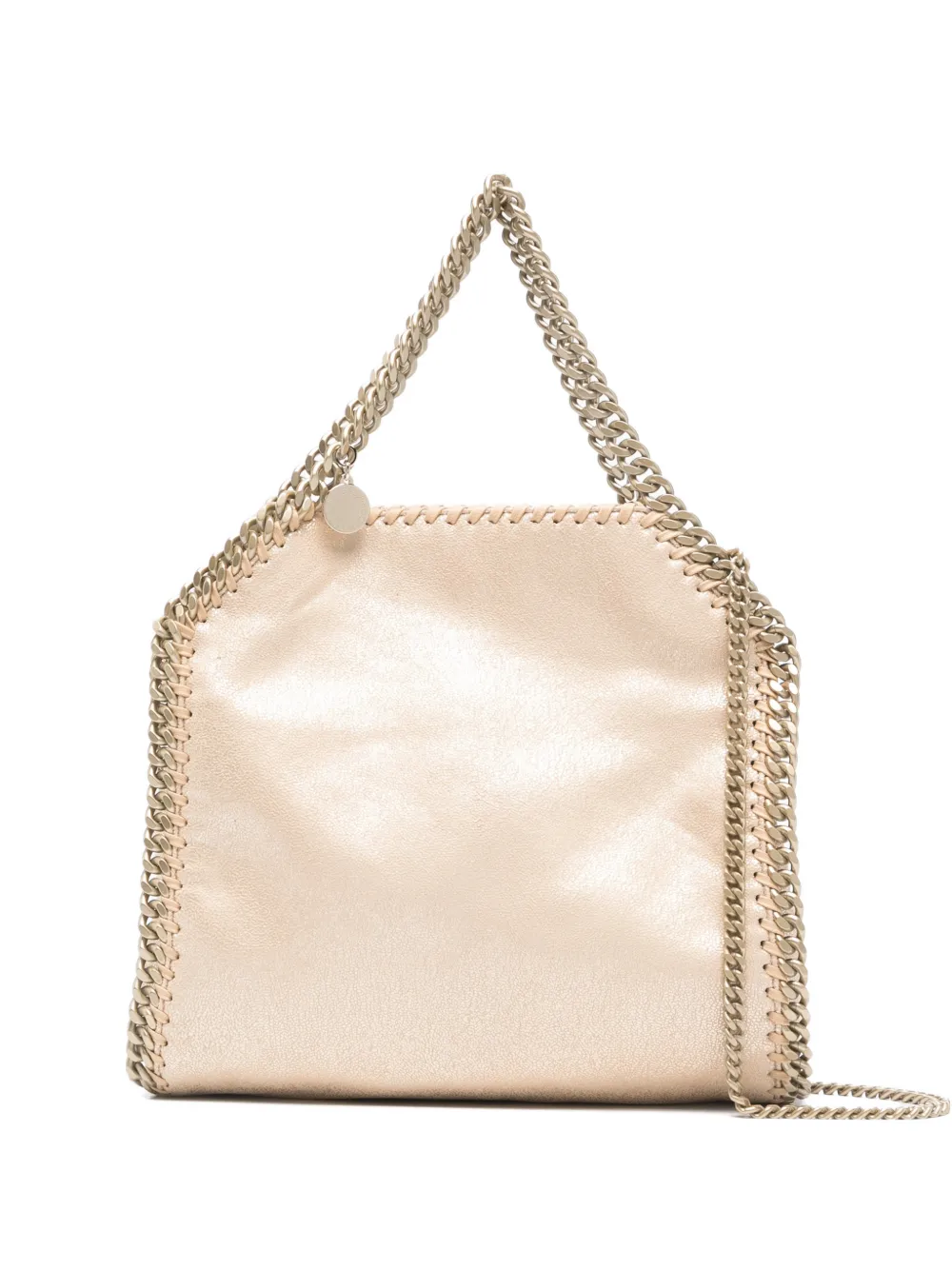 

Сумка на плечо Mini Falabella с цепочным ремешком Stella Mccartney, бежевый