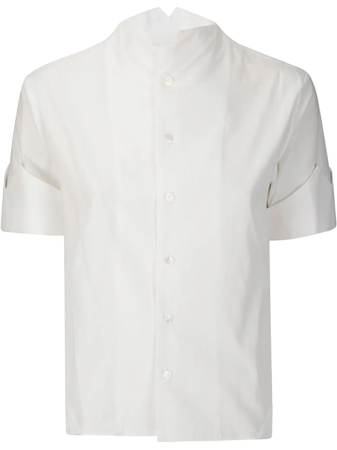 

Хлопковая рубашка Noir Kei Ninomiya, белый