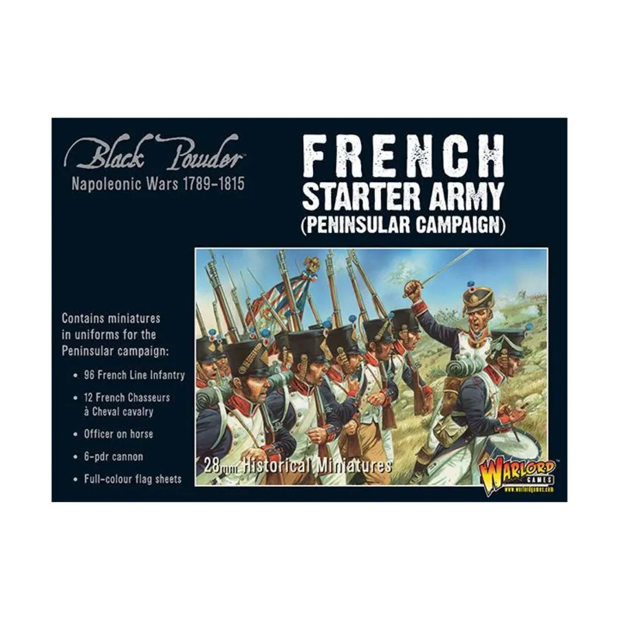 

Французская стартовая армия (полуостровная кампания), Black Powder - Napoleonic Wars 1789-1815 - French Empire (28mm)
