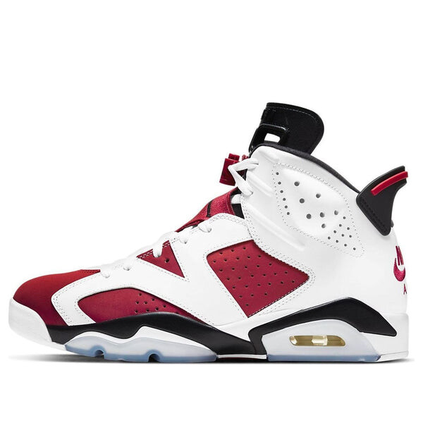 

Кроссовки 6 retro og 'carmine' 2021 Air Jordan, белый