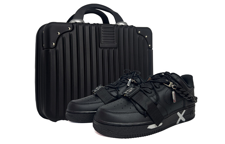 

Кроссовки Nike Air Force 1 Skateboard Shoes Women's Low-Top Black White