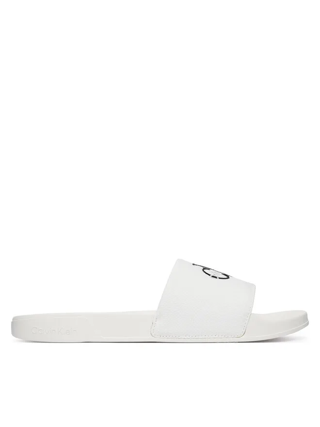 Calvin Klein Ess Slide CV mules YM0YM01393 White