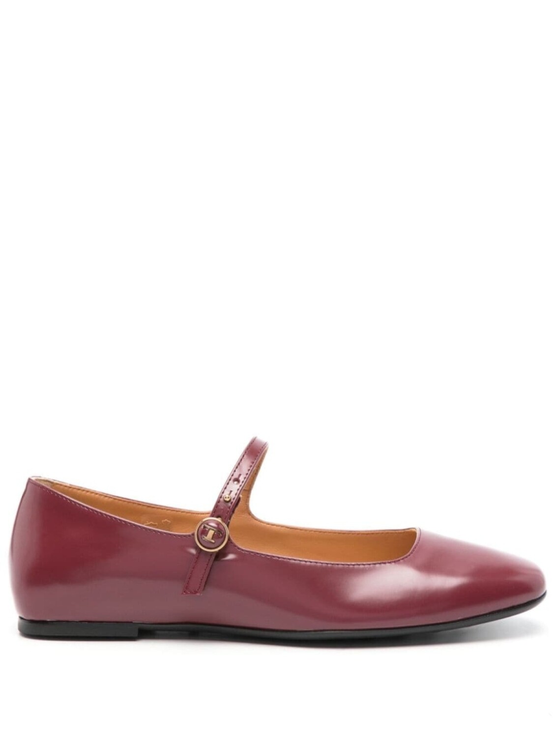 

Балетки на плоской подошве Tod's, красный