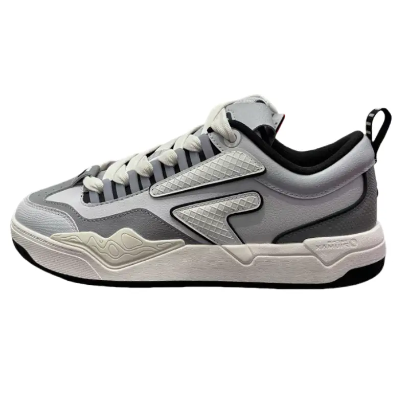 

Низкие мужские серые кроссовки для скейтбординга Nollie Pig Leap FILA FUSION, Gray