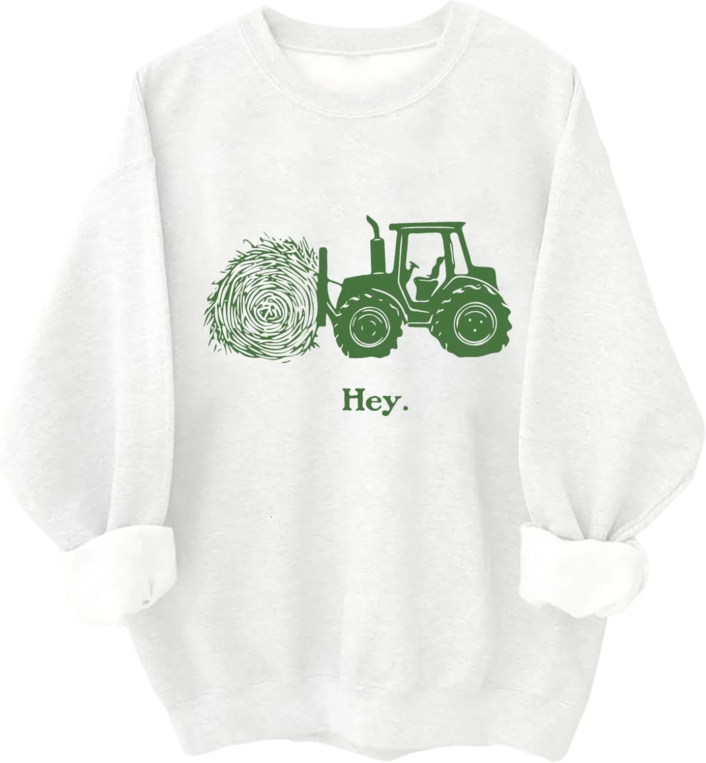 

Свитшот Tractor Hay Pun с длинным рукавом Relliot