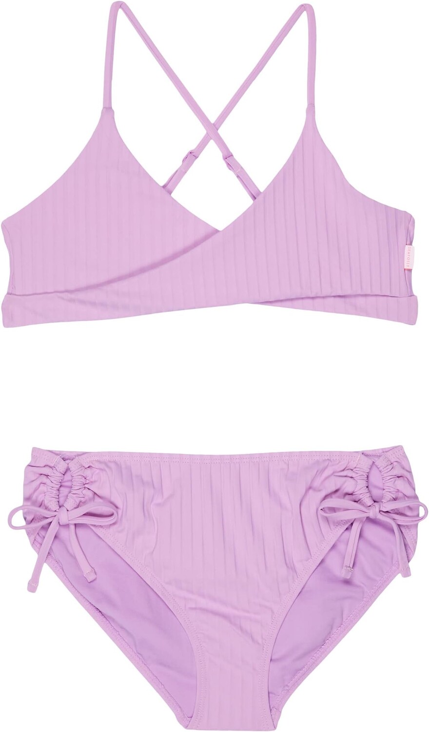 

Купальник Seafolly Kids Summer Essentials Wrap Bikini, цвет Violet