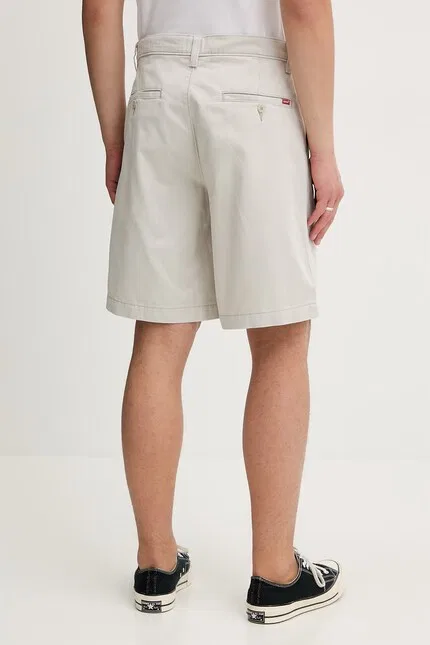 Шорты свободный крой багги Pleated Levi's, серый — фото 3