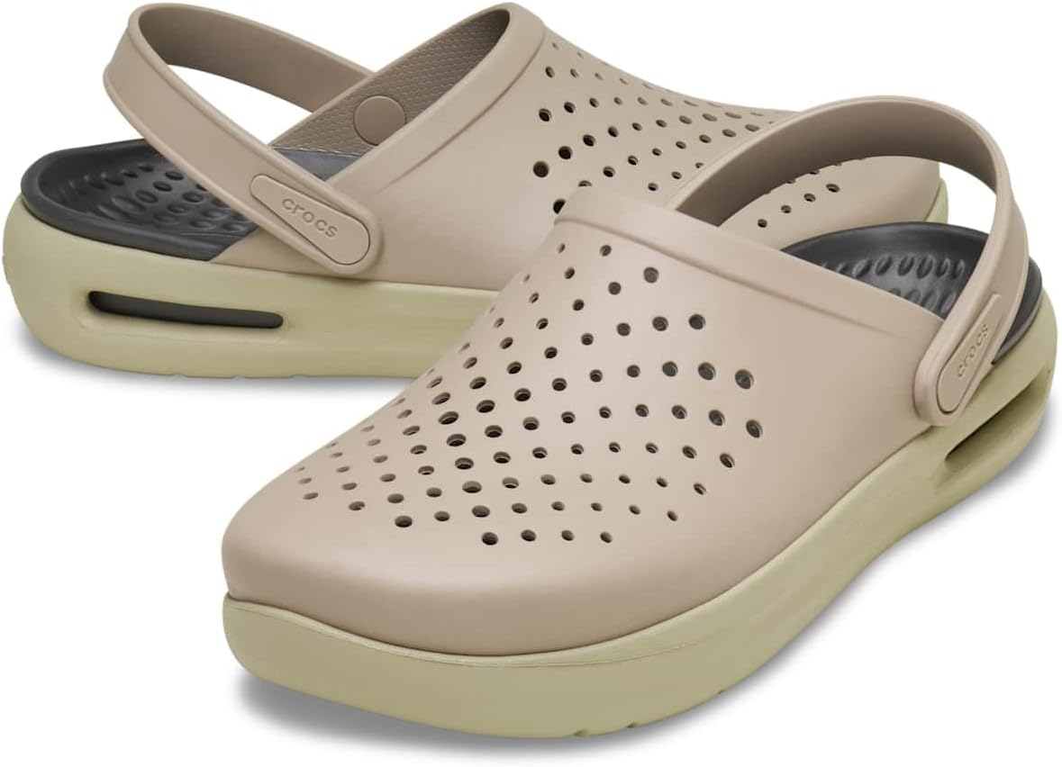 Унисекс сабо Crocs Inmotion для взрослых, 9 Women/7 Men Taupe — фото 2