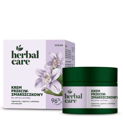 

Крем против морщин с биоретинолом и орхидеей, 50 мл Herbal Care