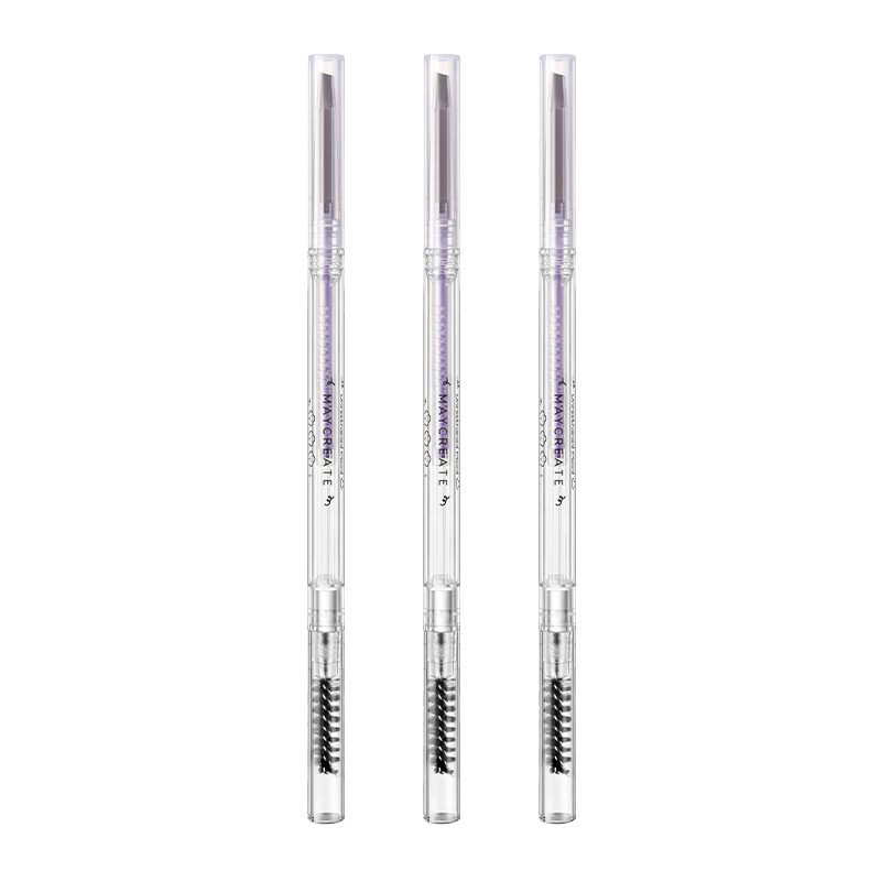 

Двусторонний карандаш для бровей jianmeichuangyan waterproof and sweatproof, натуральный стойкий без выцветания упаковка 3 шт M'AYCREATE