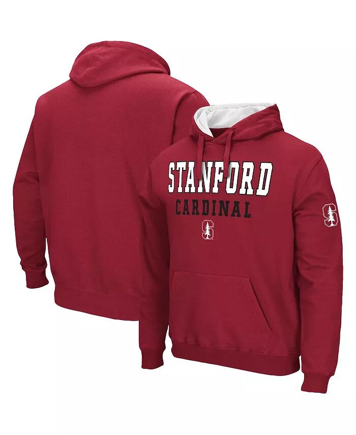 

Мужская толстовка с капюшоном Stanford Cardinal Sunrise Colosseum, красный