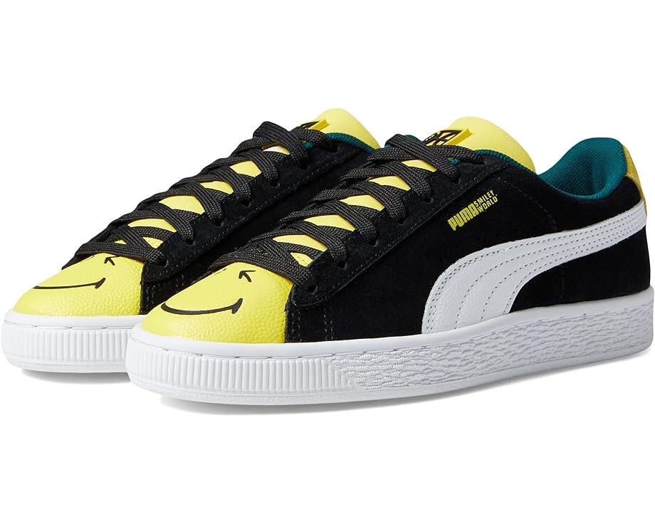

Кроссовки Puma Suede Smileyworld, цвет Puma Black/Puma White/Vibrant Yellow