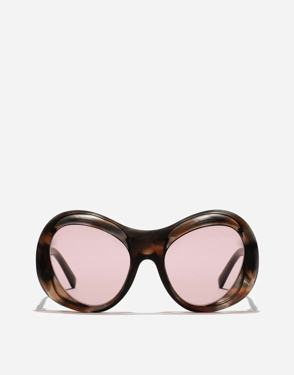Солнцезащитные очки Re-Edition DOLCE & GABBANA, коричневый