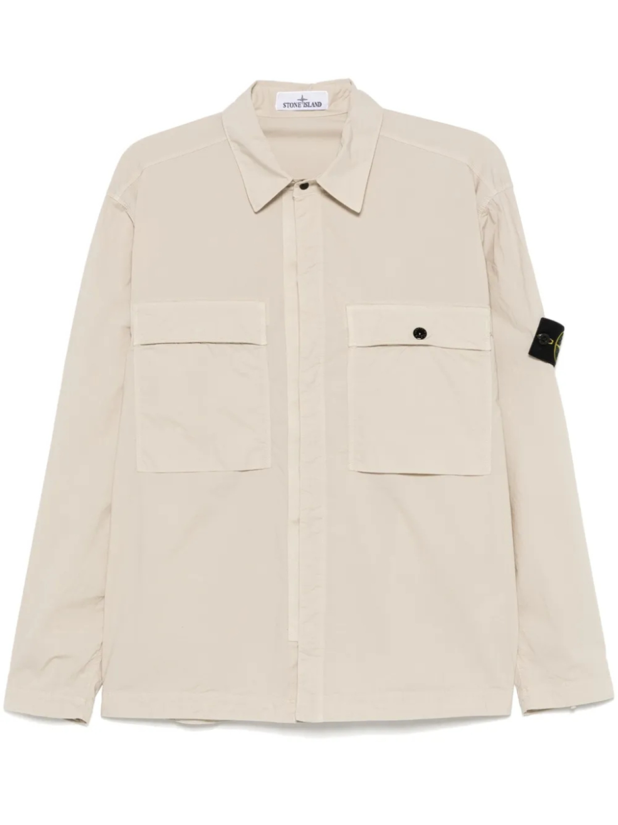 

Футболка с эмблемой Stone Island Compass, нейтральный