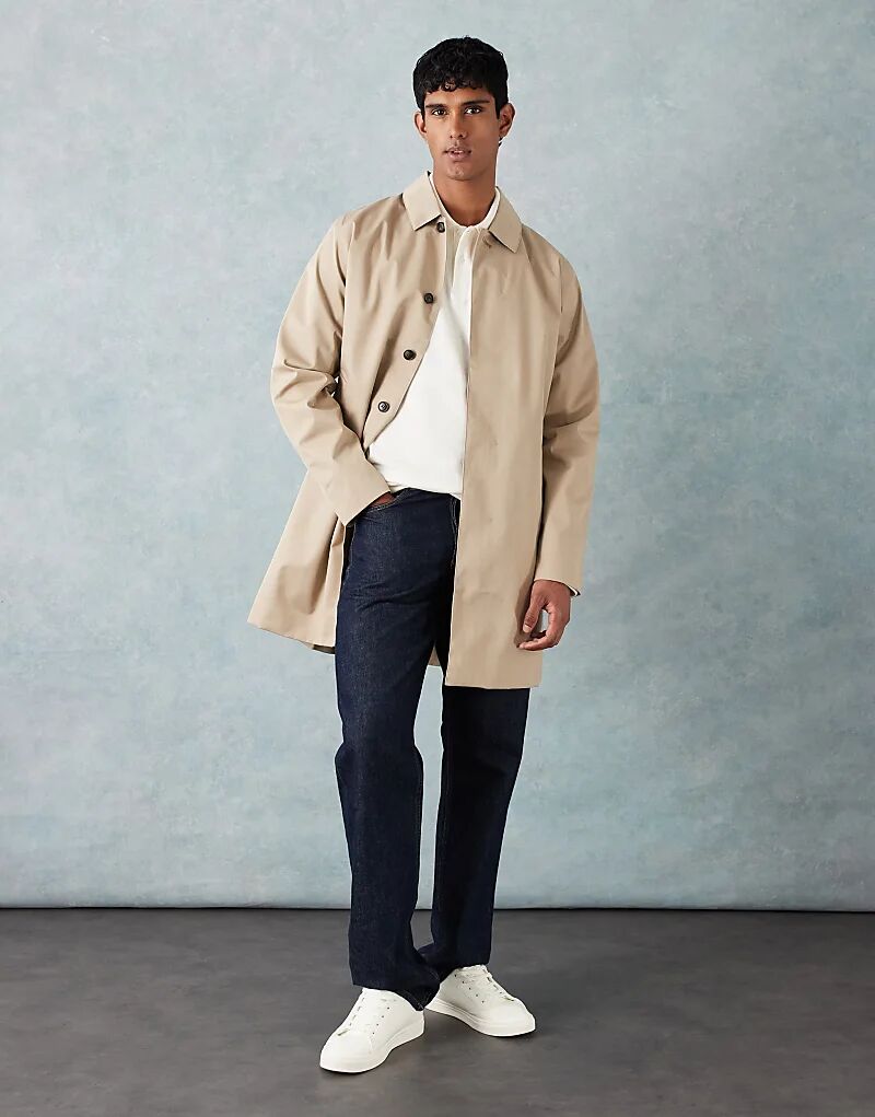 

Водонепроницаемый макинтош Barbour Lorden цвета «мытый камень»