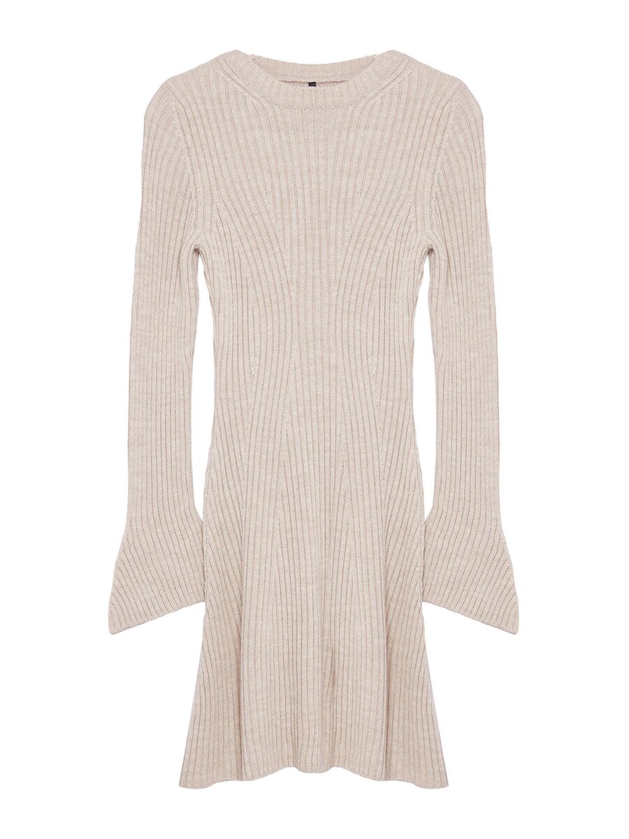 

Вязаное платье Trendyol, Greige