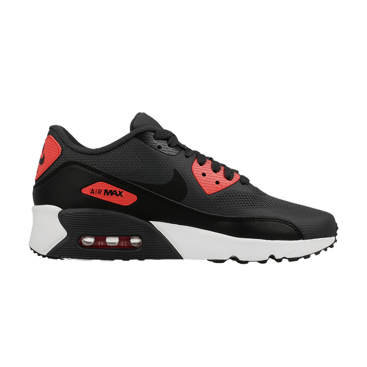 

Кроссовки Nike Air Max 90 Ultra 2.0 GS 'Anthracite Black', черный
