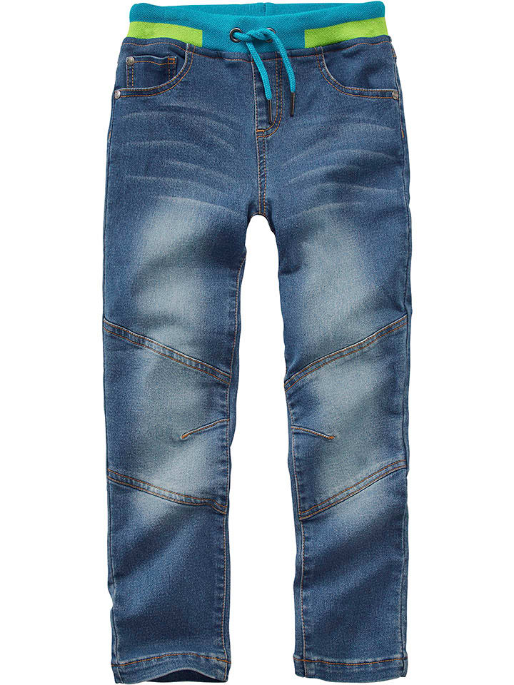 

Джинсы - стандартный крой - синего цвета JAKO-O