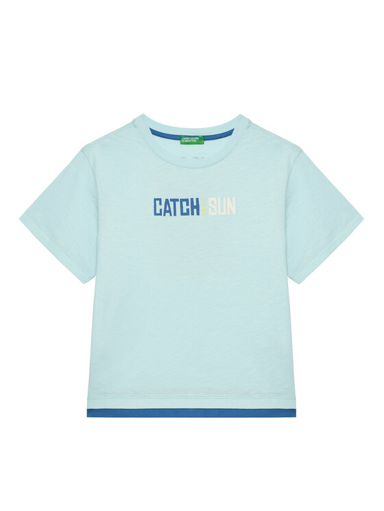 

Футболка обычного кроя 3SLUG10JF United Colors Of Benetton, синий