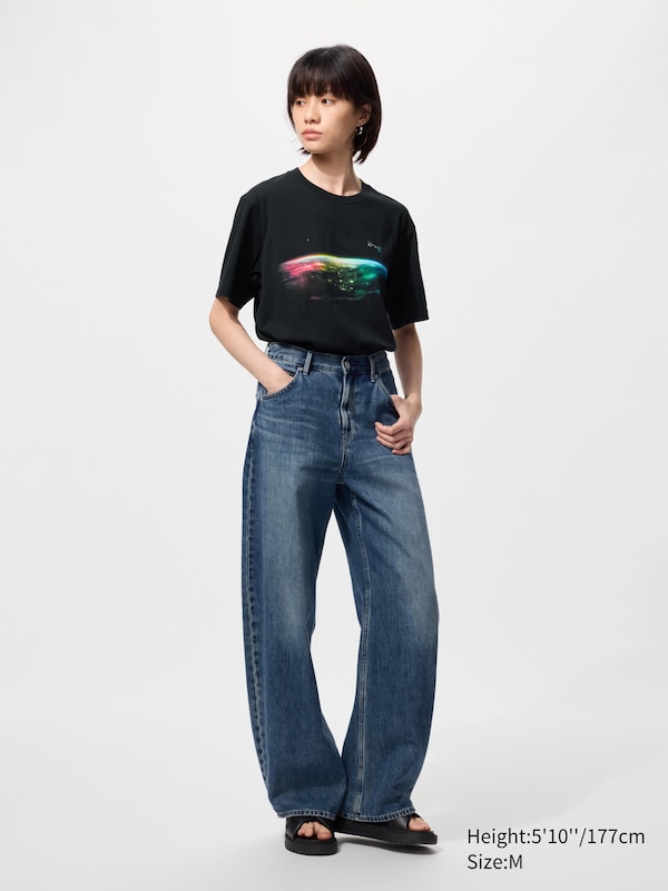 Графическая футболка Peace for All (Artemis) Uniqlo, 09 black — фото 2