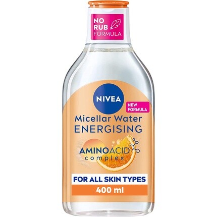 

Мицеллярная вода Energy 3X с антиоксидантами 3 в 1, заряжающая энергией мицеллярная очищающая вода с витаминами C и B3, Nivea