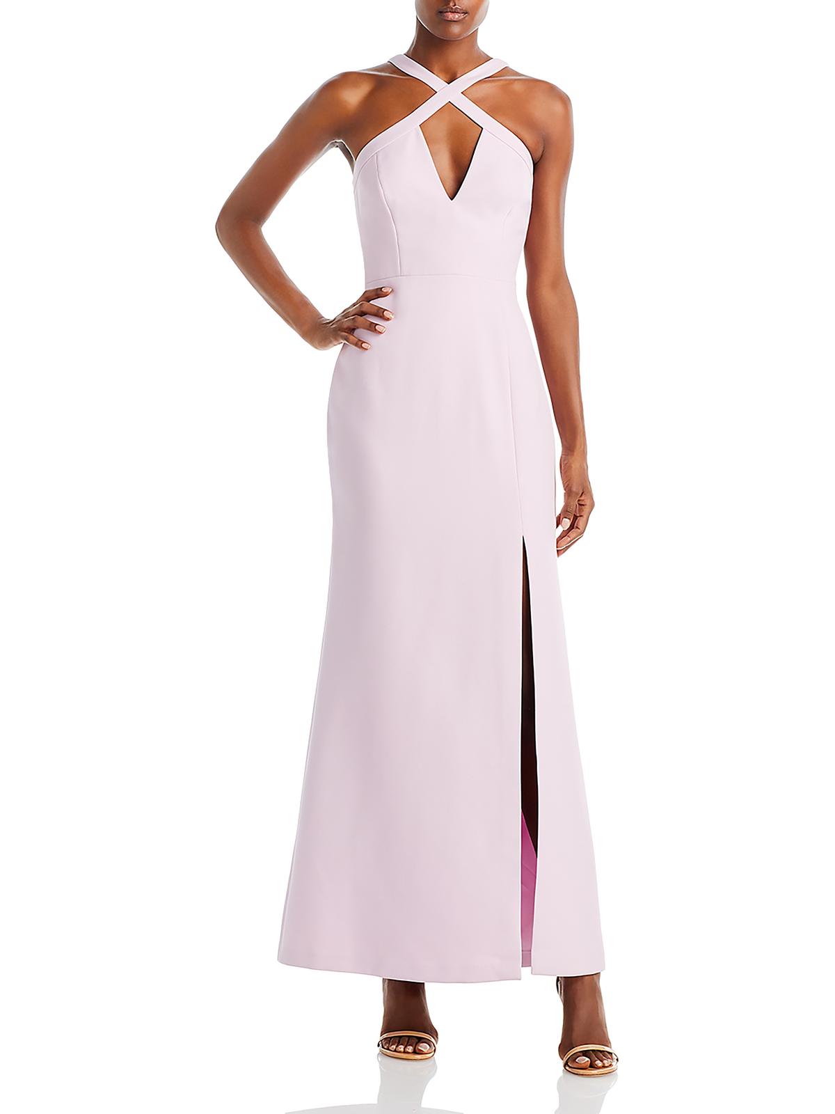 

Женское вечернее платье с перекрестным вырезом BCBGMAXAZRIA