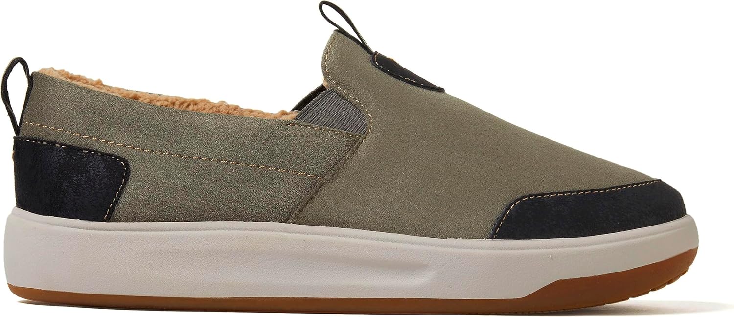 Мужские кроссовки Dearfoams Cypress водоотталкивающие на шнуровке с комфортной посадкой, Loden — фото 4