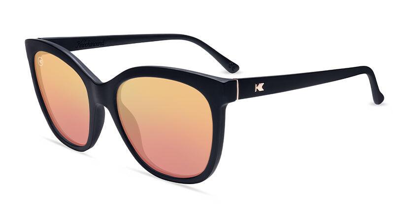 

KNOCKAROUND Солнцезащитные очки для взрослых – Категория 3, поляризованные – Матово-черный / Розовое золото