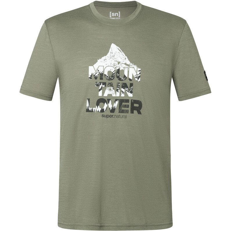 

Мужская футболка Mount Rundle Super.Natural, зеленый