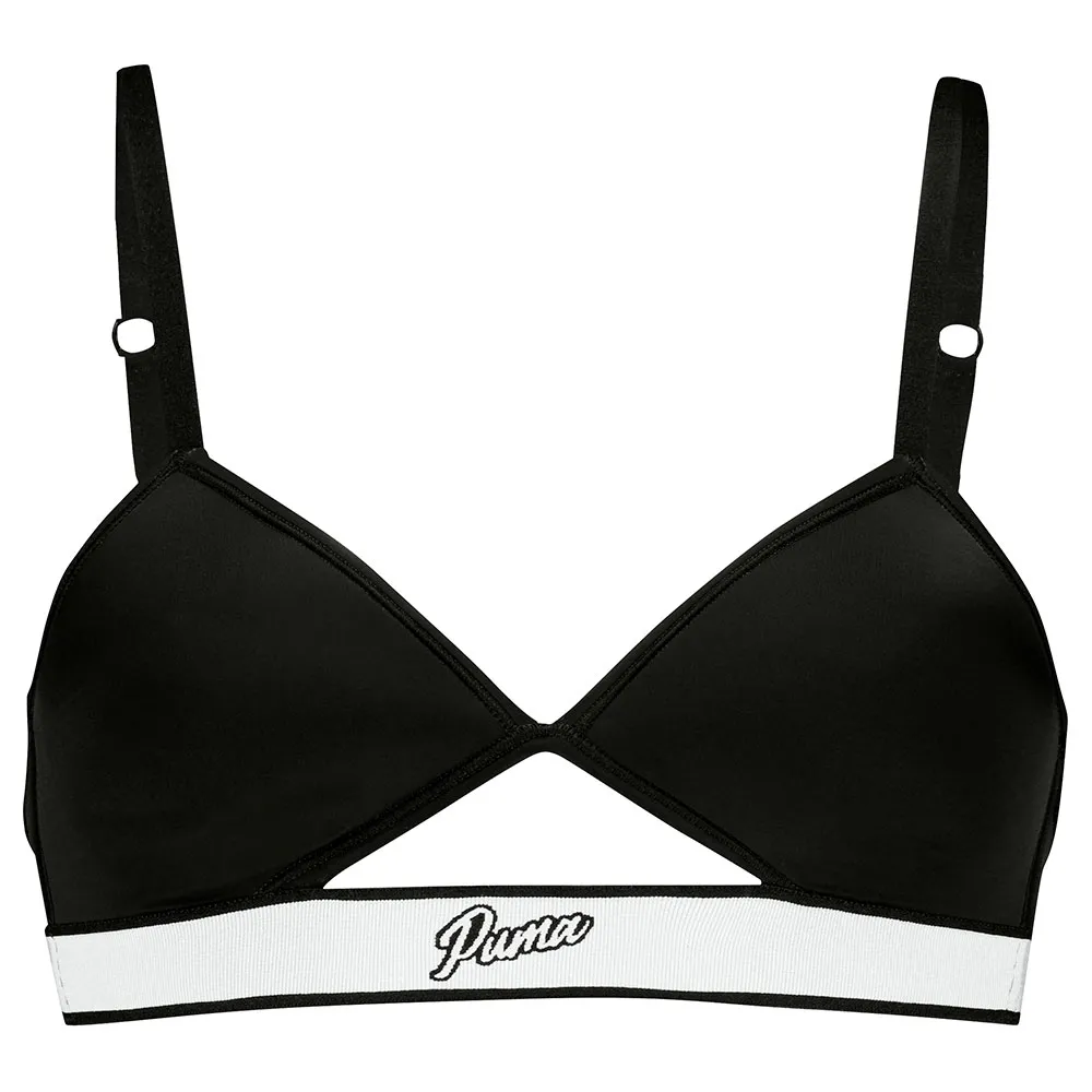 

Топ бикини Puma Peek A Boo Triangle, черный