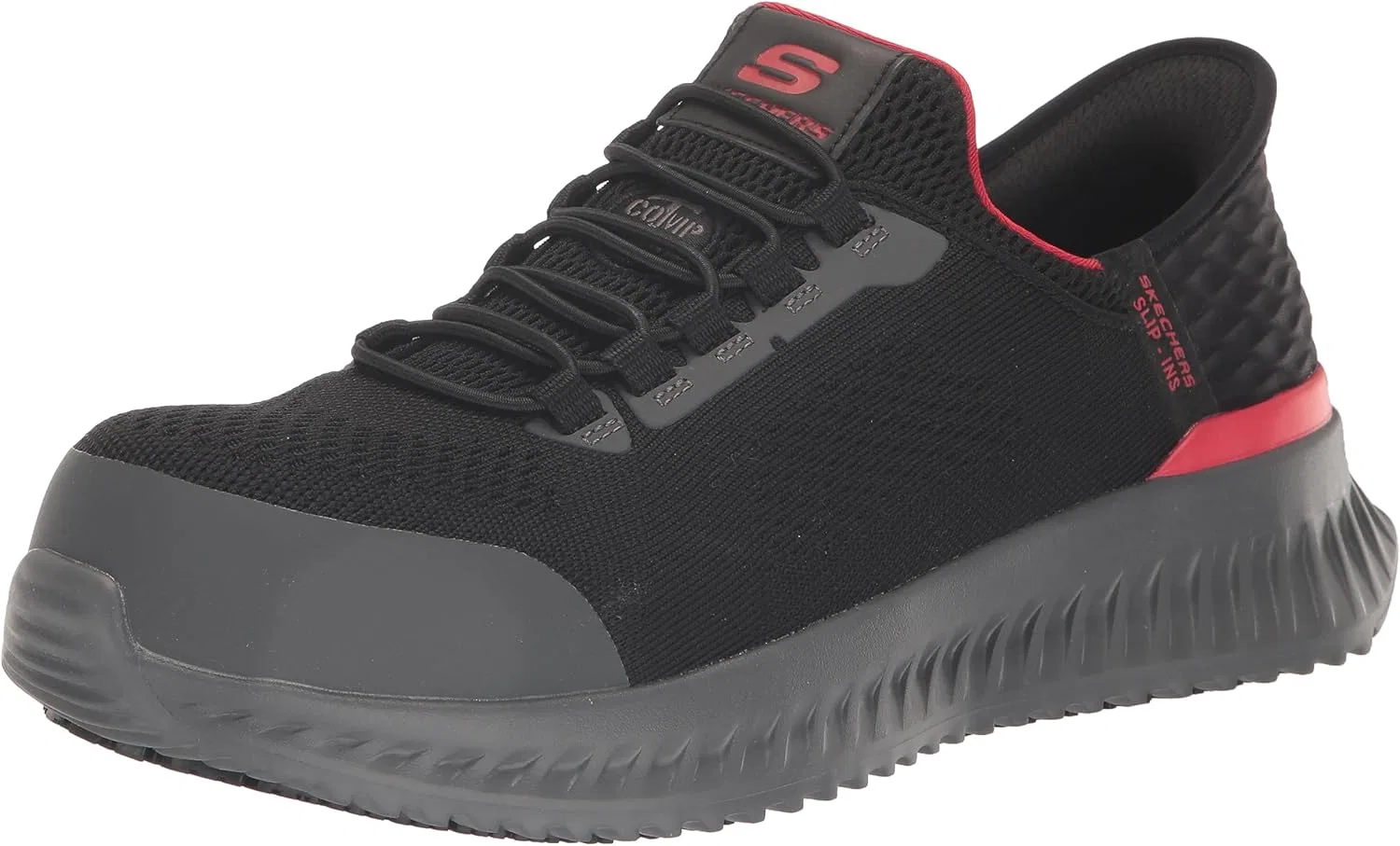 Мужские слипоны Skechers Hands Free Tilido Fletchit Comp Toebau, Blackone