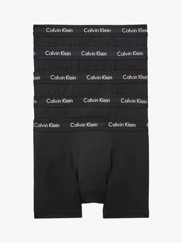 

Трусы Calvin Klein Regular Cotton Stretch 5 шт, черный
