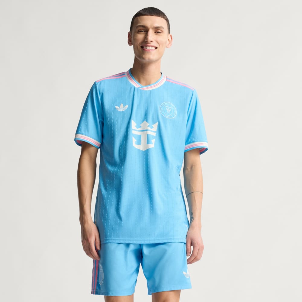 

Джерси Adidas Inter Miami CF 25/26 Third Authentic Messi Jersey, цвет Semi Blue Burst