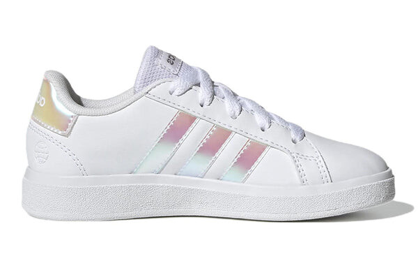 Кроссовки grand court 2.0 lifestyle tennis shoes 'white iridescent' Adidas, белый — фото 2