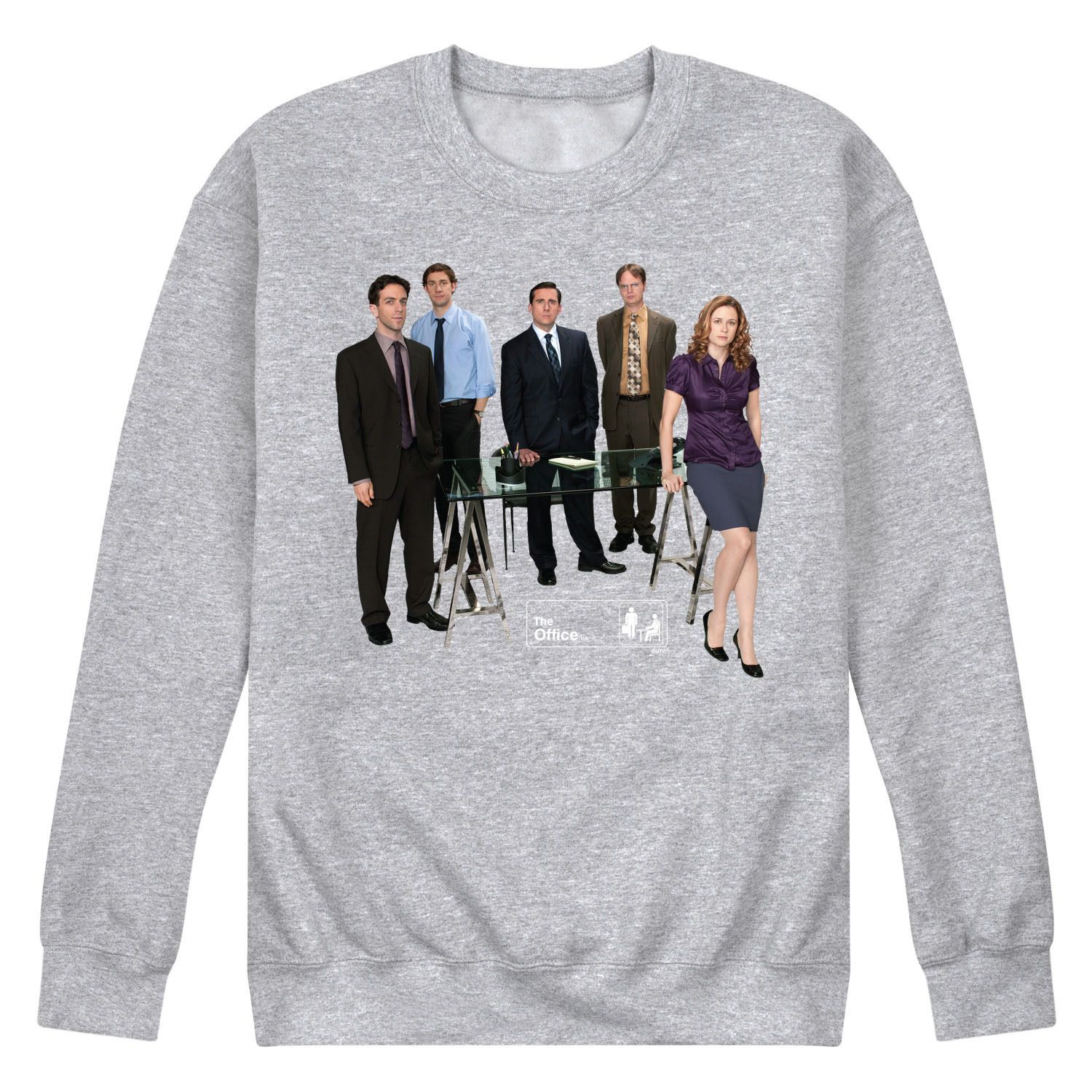 

Мужской свитшот The Office Cast Photo Licensed Character