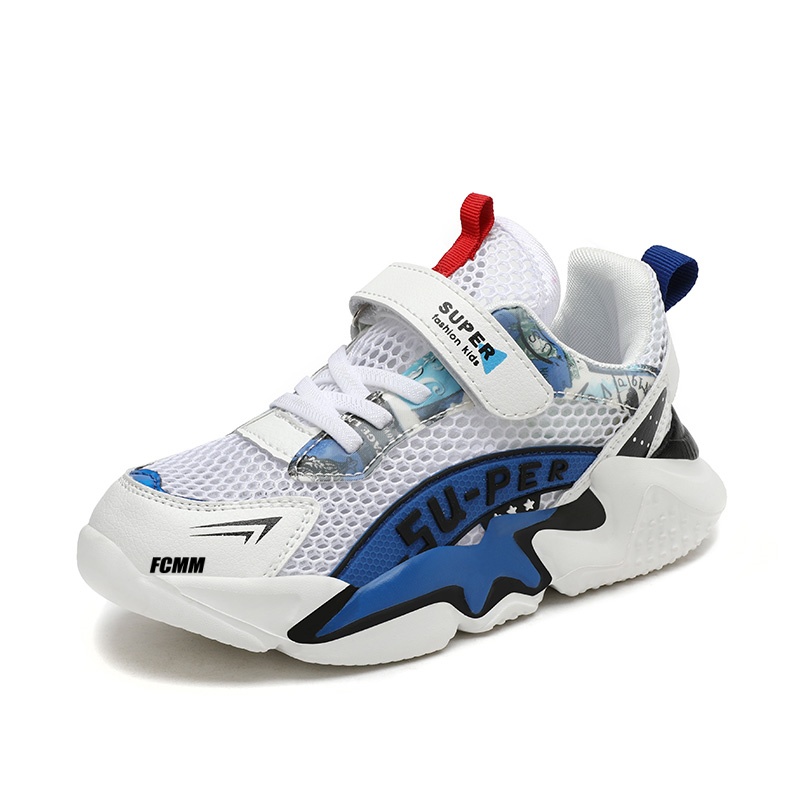 

Износостойкие дышащие низкие повседневные кроссовки для детей FCMM, синий