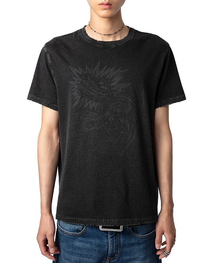 

Футболка с рисунком Zadig & Voltaire Jimmy, серый