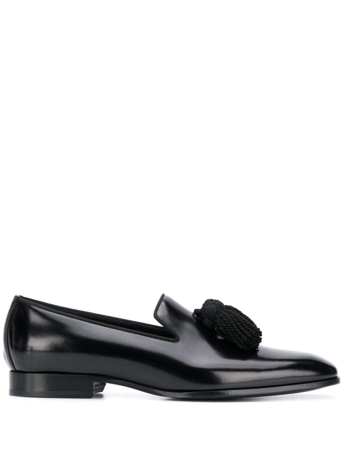 

Jimmy Choo лоферы Foxley с кисточками, черный
